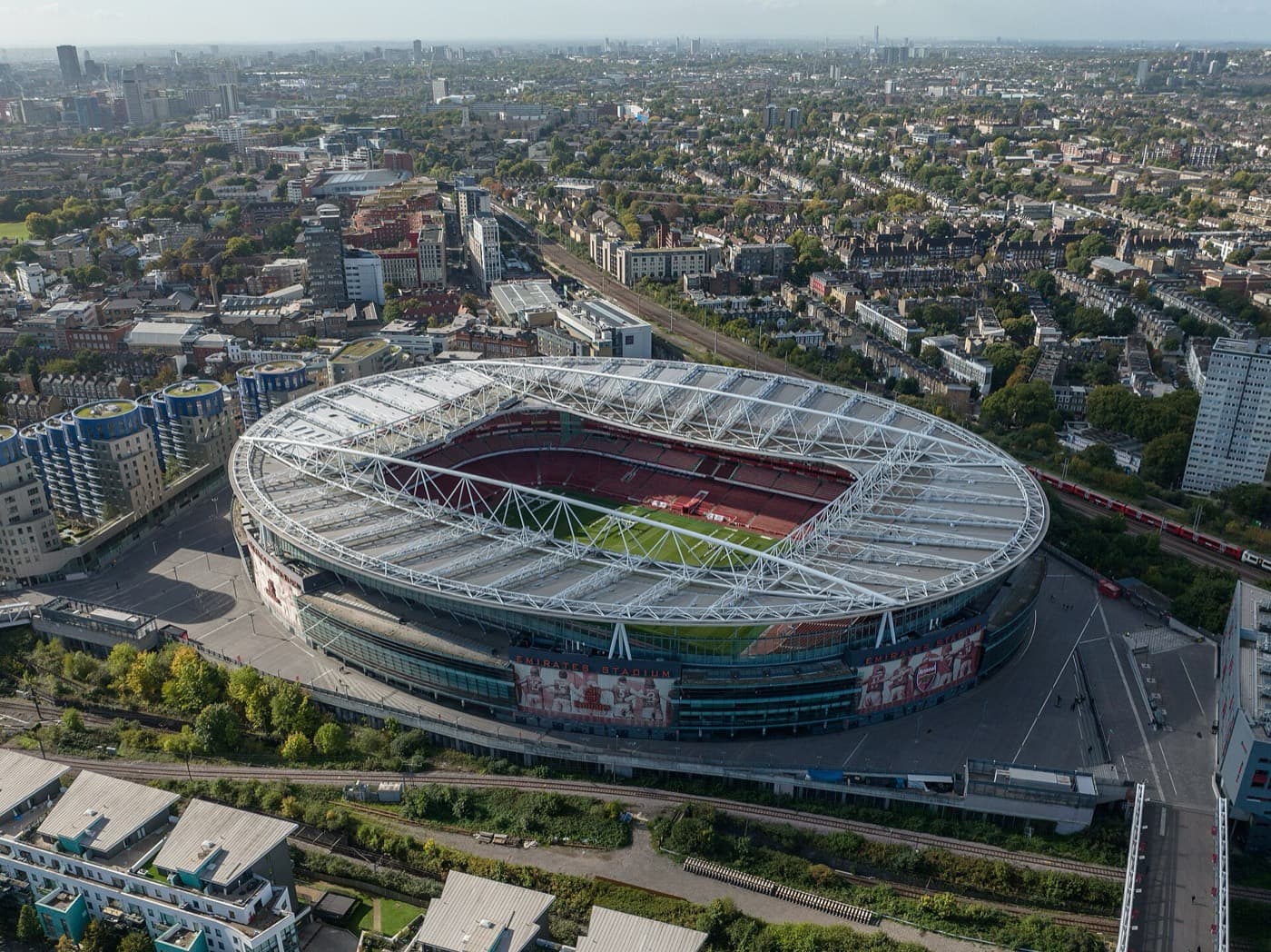 Emirates Stadium, home of Arsenal